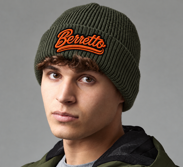 Khaki winter hat